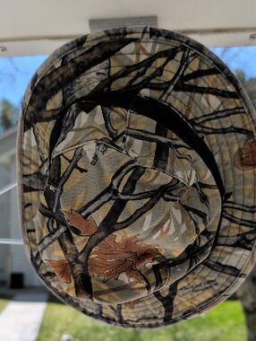 Cabella's Men's XL Skyline Camo Apparition Boonie Hat /matching jersey gloves